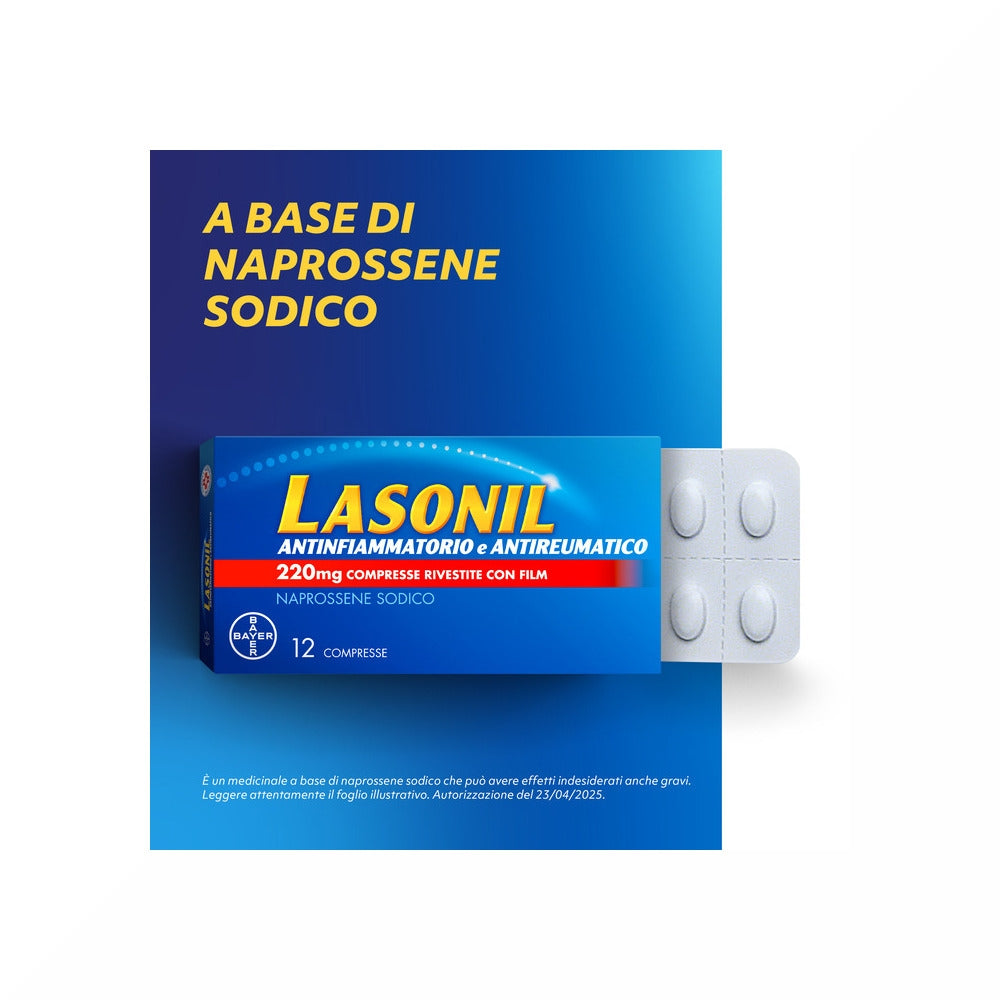 Lasonil Antinfiammatorio e Antireumatico 2250mg 12 compresse rivestite-11