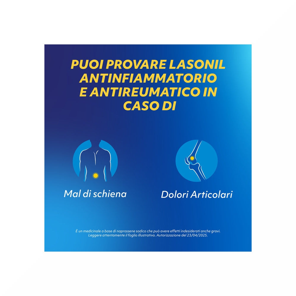 Lasonil Antinfiammatorio e Antireumatico 2250mg 12 compresse rivestite-12