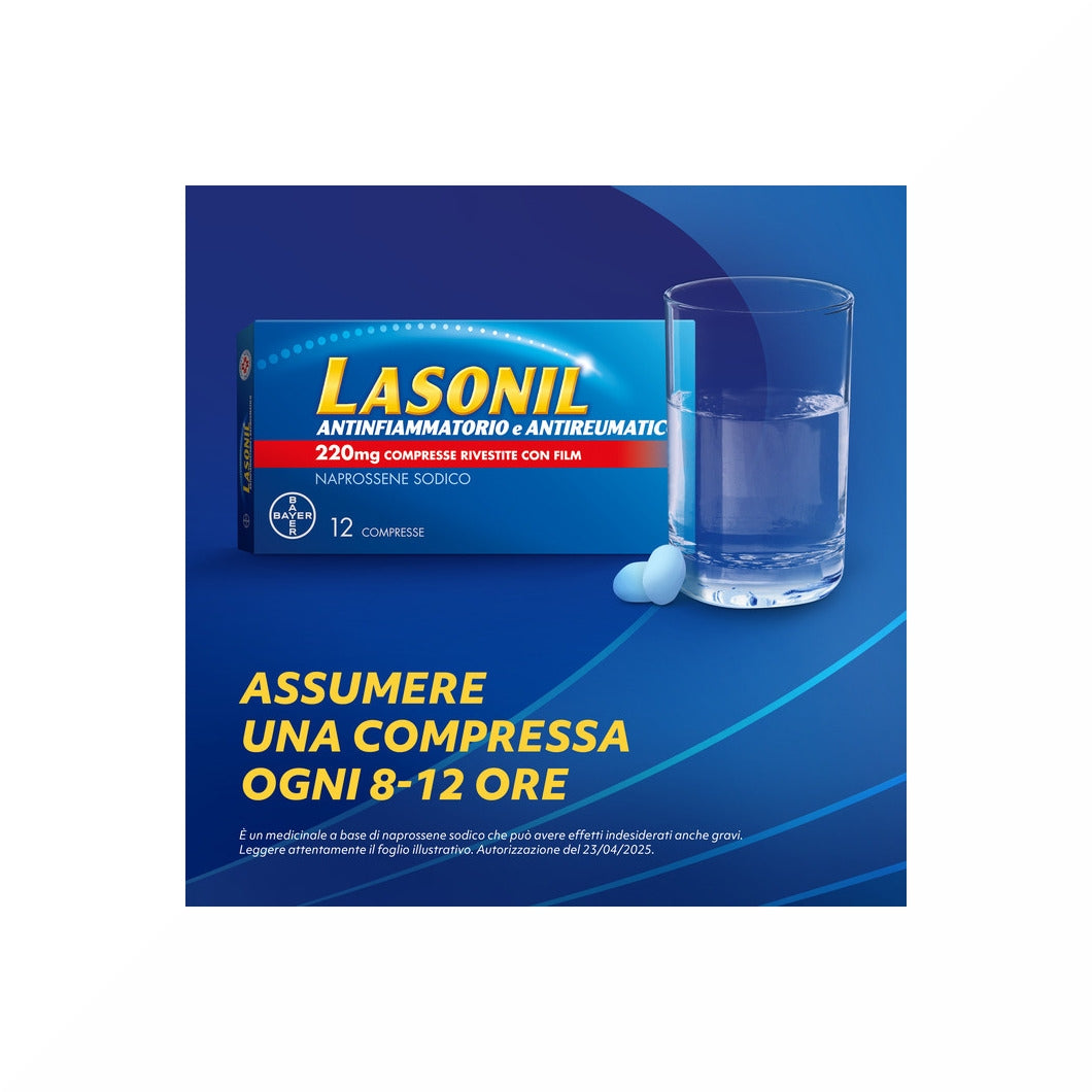 Lasonil Antinfiammatorio e Antireumatico 2250mg 12 compresse rivestite-16