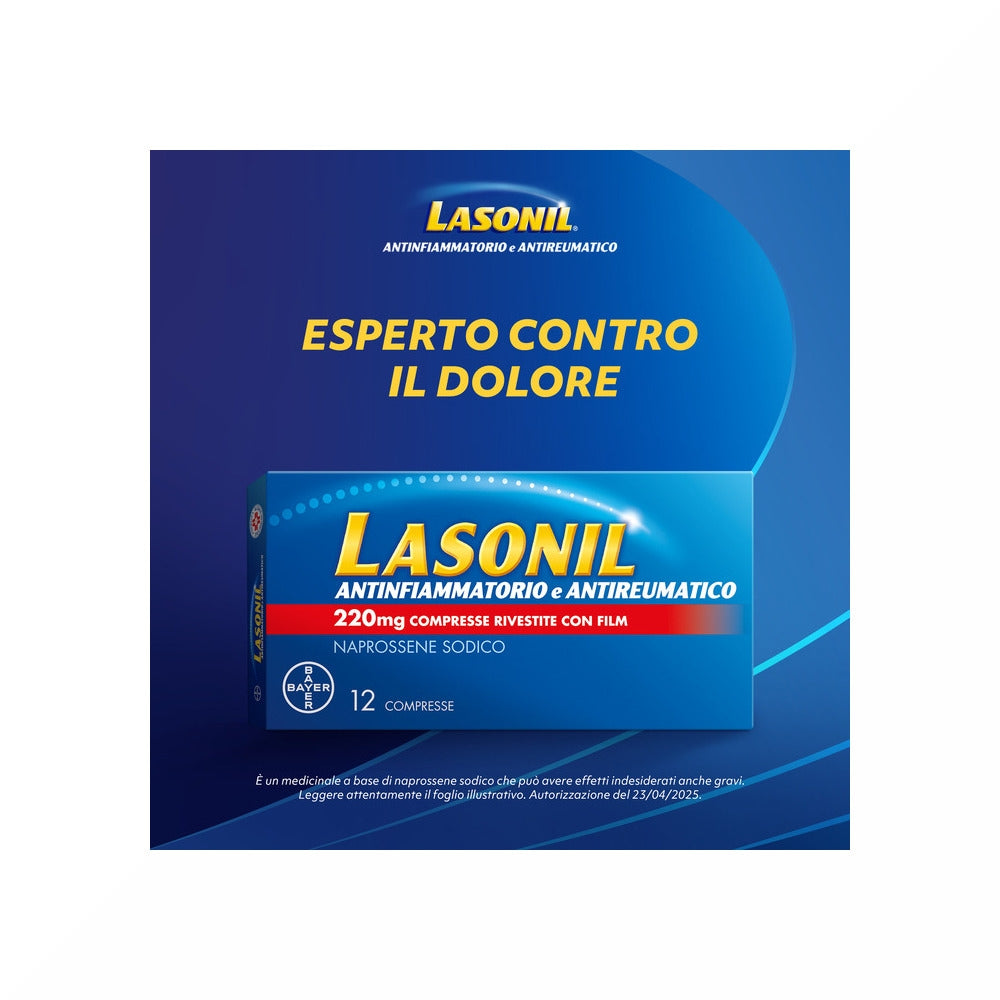 Lasonil Antinfiammatorio e Antireumatico 2250mg 12 compresse rivestite-17