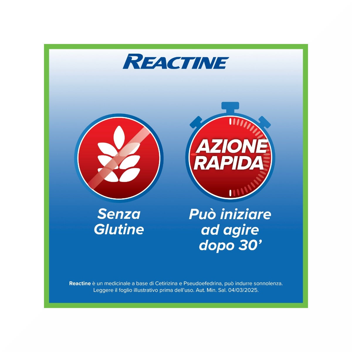 Reactine Allergia 6 Compresse Antistaminico Rinite Allergica e Rinorrea-7