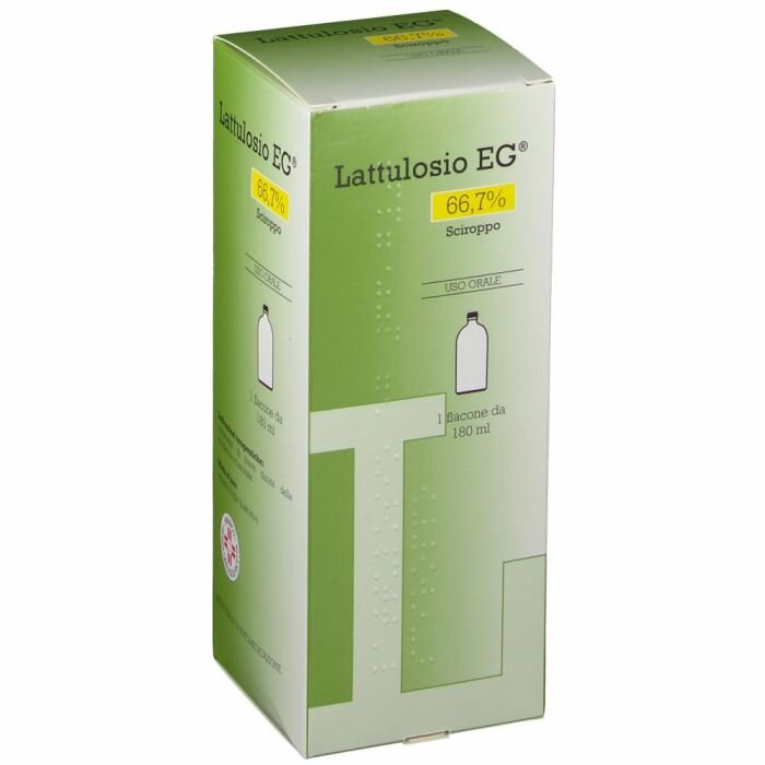 Lattulosio EG Sciroppo Trattamento Della Stitichezza Occasionale 180ml-2