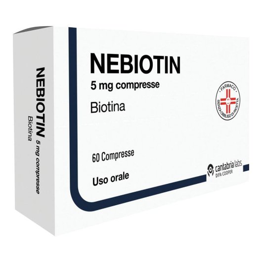 Nebiotin 5 mg Compresse 60 Compresse in Blister Pvc/al-2