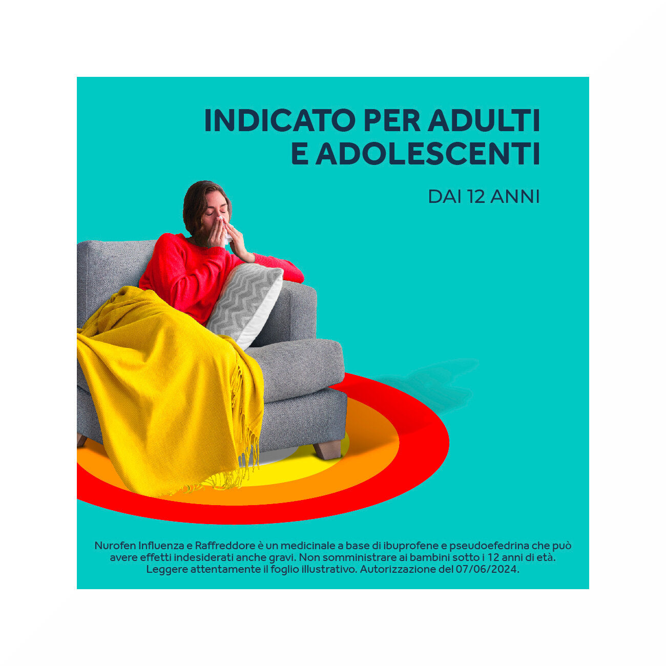 Nurofen Influenza e raffreddore 200mg+30mg 24 compresse rivestite-23