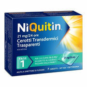 Niquitin 7 Cerotti Trannsdermici Trasparenti 21mg/24 Ore-1