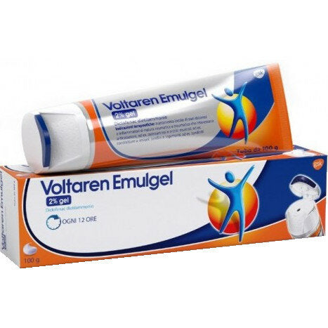 Voltaren Emulgel 2% Antinfiammatorio Diclofenac Dolori Articolari Mal Di Schiena Gel 100 g-2