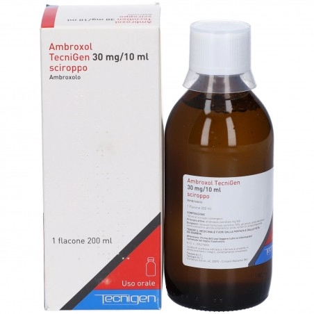 Ambroxol Tecnig 30 Mg/10 ml Sciroppo 1 Flacone da 200 ml-0