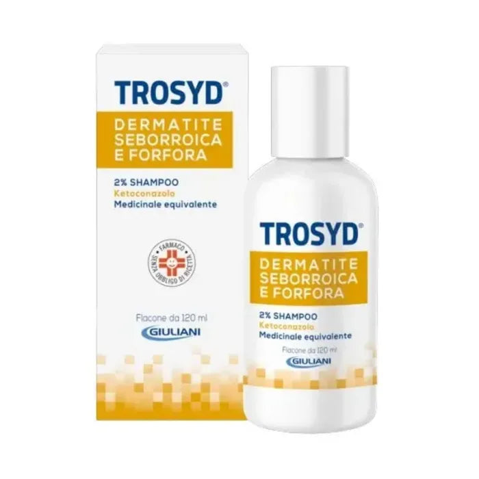 Trosyd Shampoo Dermatite Seborroica e Forfora 2% 120ml