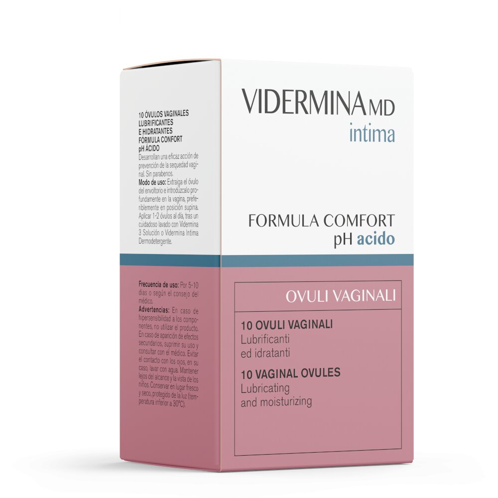 Ganassini Vidermina 10 ovuli lubrificanti-2