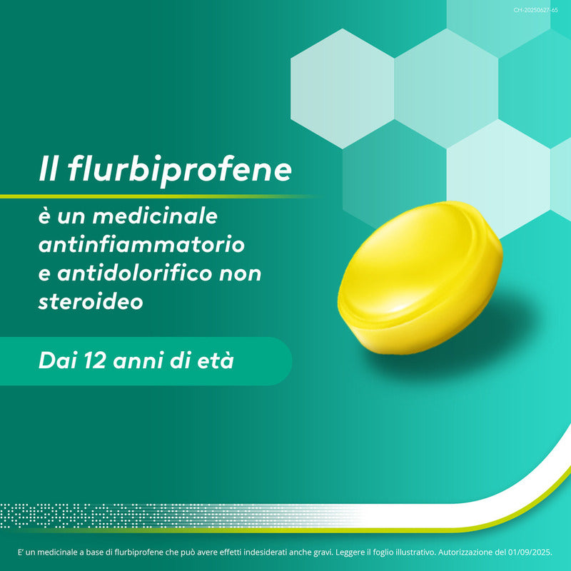 Aspi Gola Caramelle Antinfiammatorio per Gola Infiammata e Mal di gola 16 pastiglie Limone Miele-13