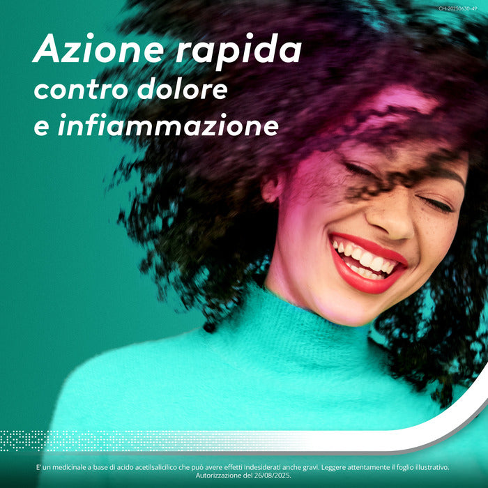 Aspirina Dolore e Infiammazione Antidolorifico Antinfiammatorio per Mal di Testa e Dolori 20 Cpr-26