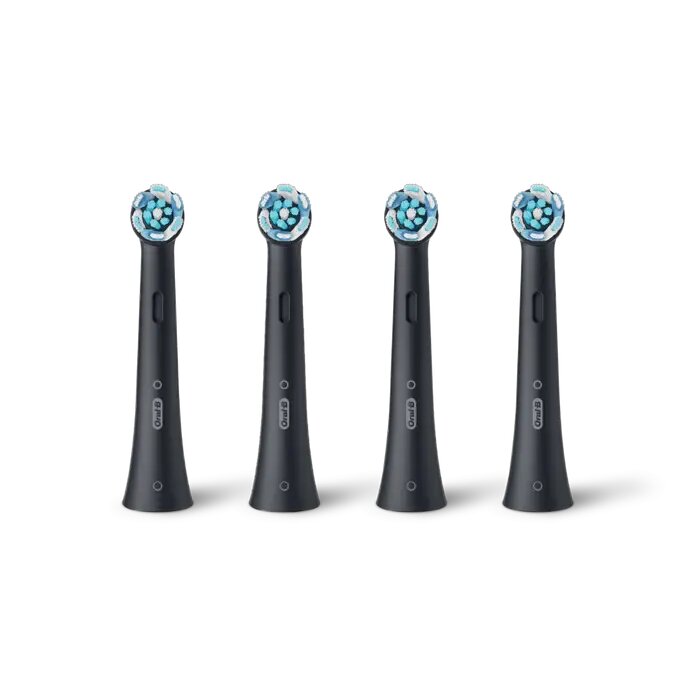 Oral B Testine Di Ricambio Io Ultimate Clean Nere 4 Pezzi-4