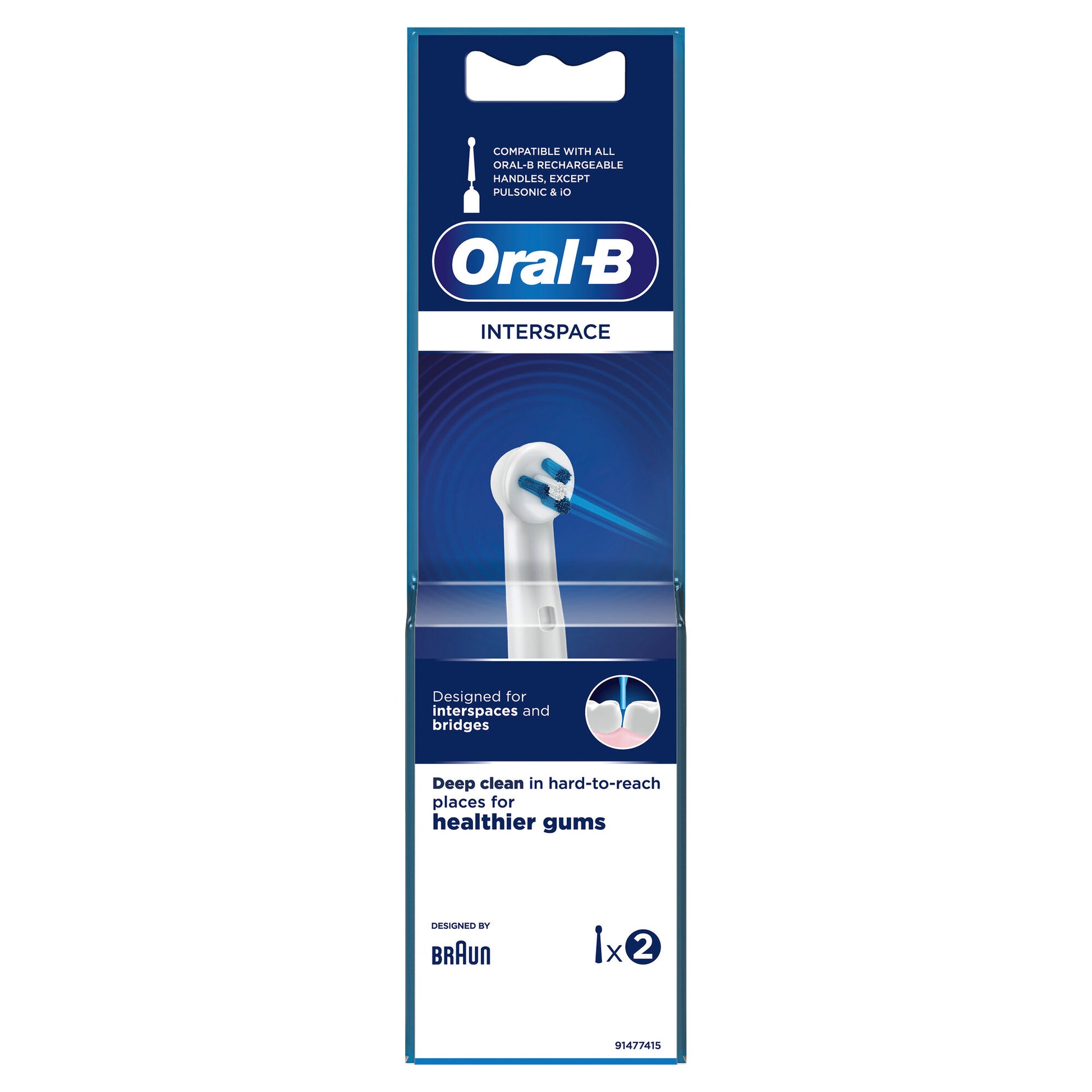 Oral-B Power Refill Interspace Ricarica Spazzolino Elettrico-7