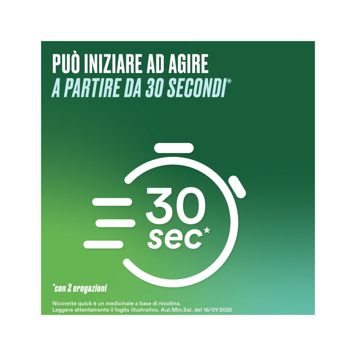 Nicorettequick Spray per Alleviare Astinenza da Nicotina Menta-3