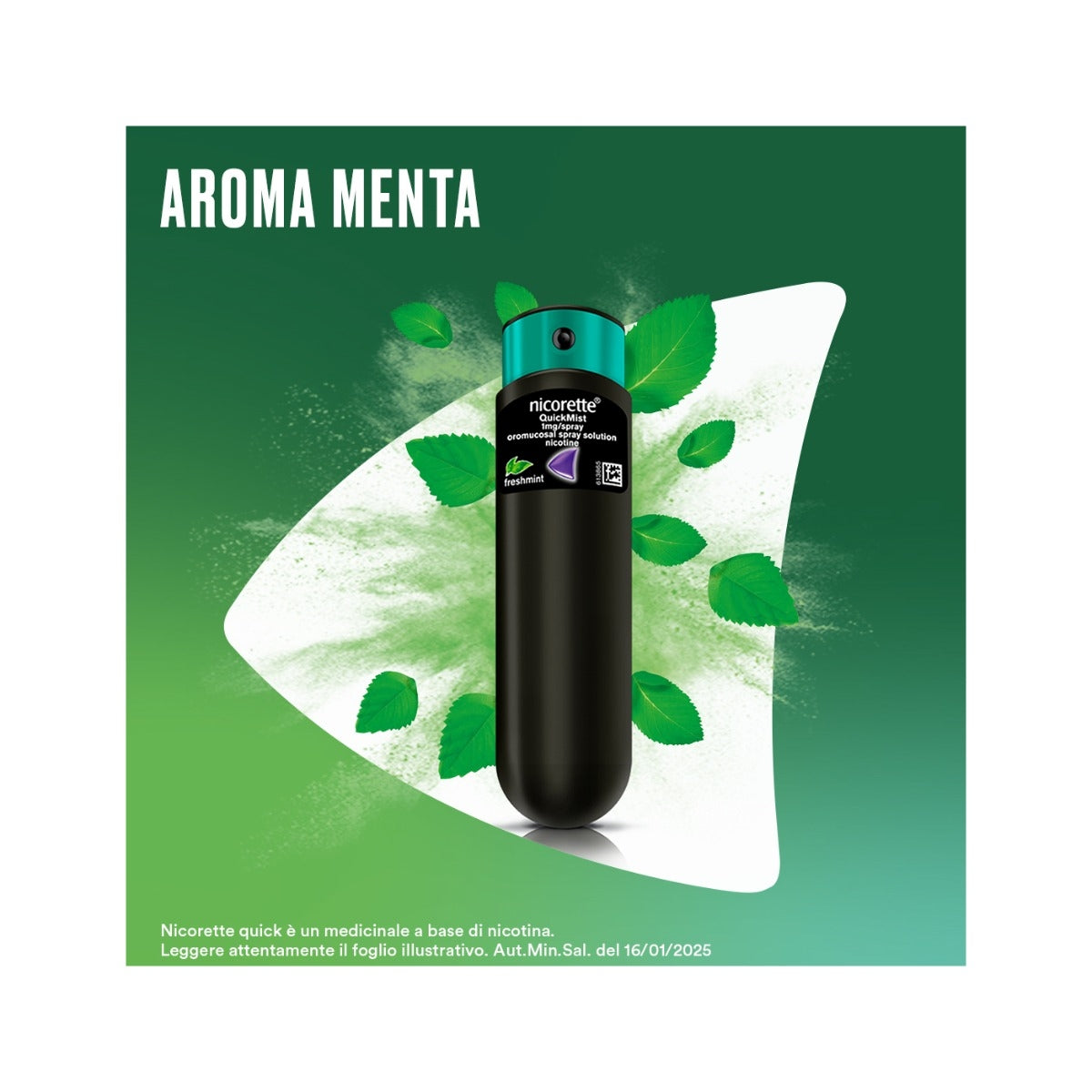 Nicorettequick Spray per Alleviare Astinenza da Nicotina Menta-6