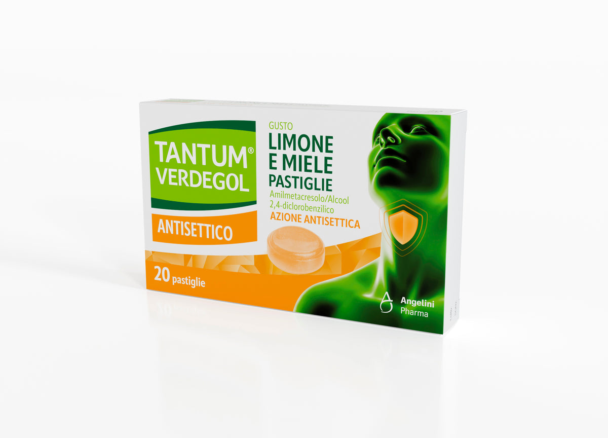 Tantum Verdedol 16 pastiglie gusto limone e miele