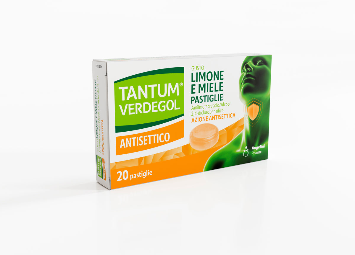 Tantum Verdedol 16 pastiglie gusto limone e miele