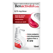 Benactivdol Gola Spray per il cavo faringeo 15ml-2