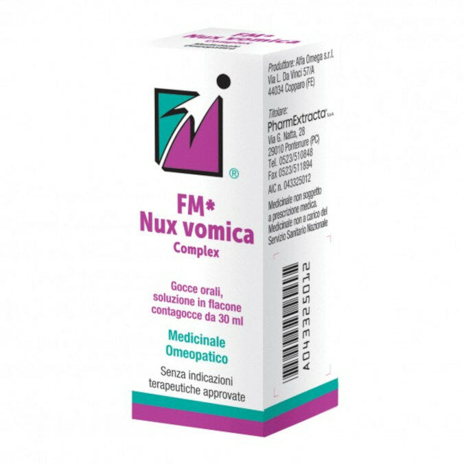 FM Nux Vomica Complex medicinale omeopatico gocce 30ml-2