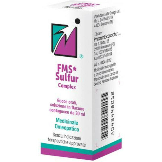 FM Sulfur Complex Medicinale Omeopatico Gocce 30ml-1