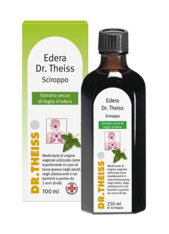 Edera (Dr Theiss)*1 Flacone 250ml Sciroppo Con Bicchiere Dosatore-1