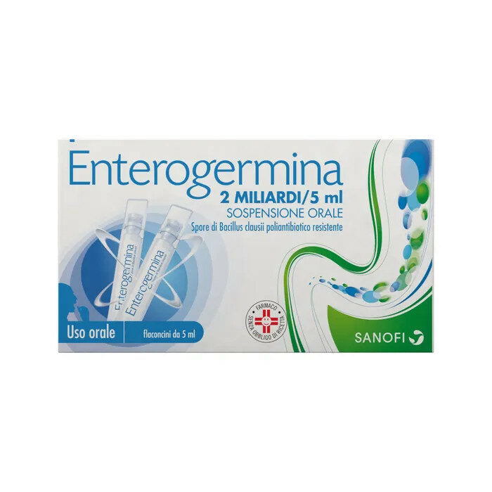 Enterogermina Sospensione Orale 10 flaconcini 2 miliardi 5ml-2