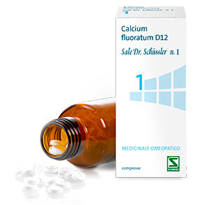Schwabe Calcium fluoratum d12 medicinale omeopatico 200 compresse-1
