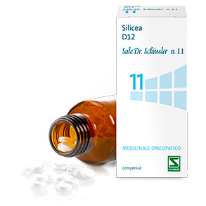 Sale Dr. Schüssler n.11 Silicea D12 medicinale omeopatico 200 compresse-1