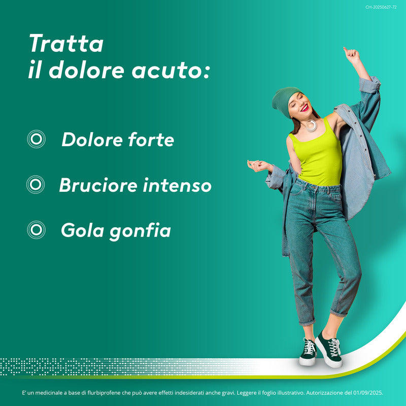 Aspi Gola Dolact Spray Antinfiammatorio e Antidolorifico per Mal di Gola Forte 15ml-18