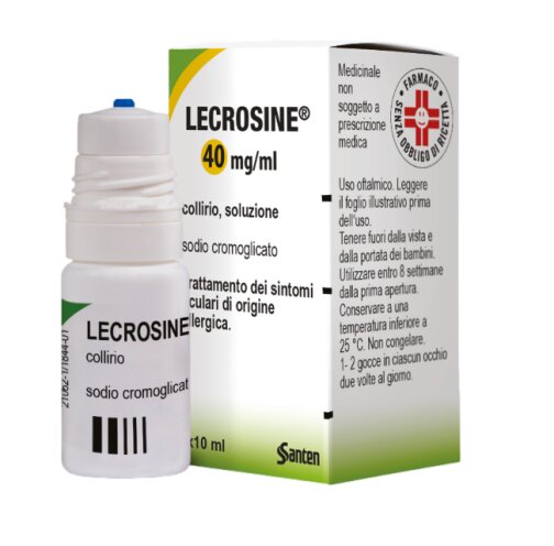Lecrosine Collirio 40mg/ml Flacone 10ml-3
