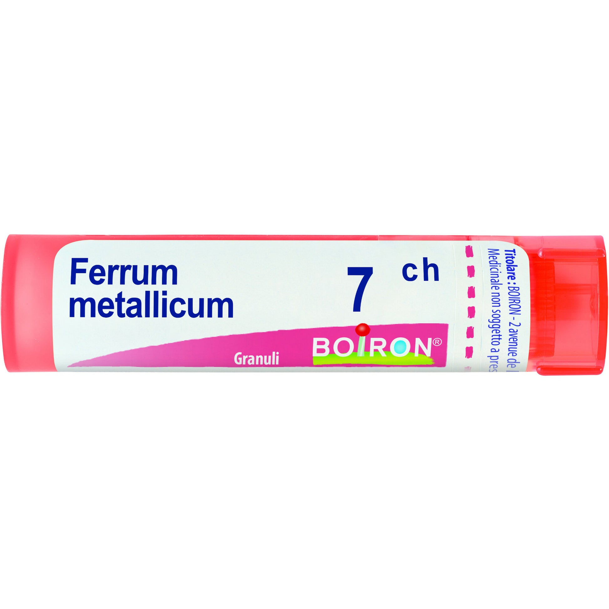 Boiron Ferrum Metallicum 07Ch Tubo 80 Granuli 4g-2