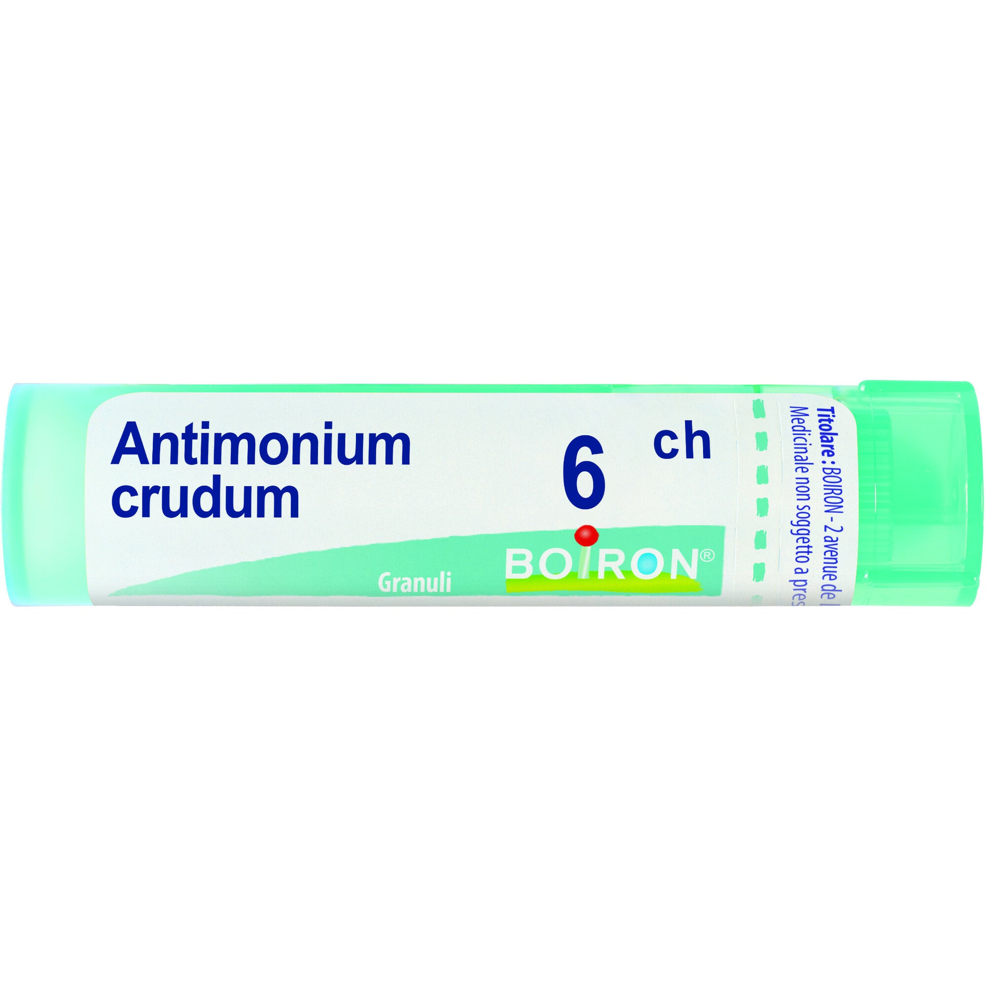 Boiron Antimonium Crudum 06Ch Tubo 80 Granuli 4g-2