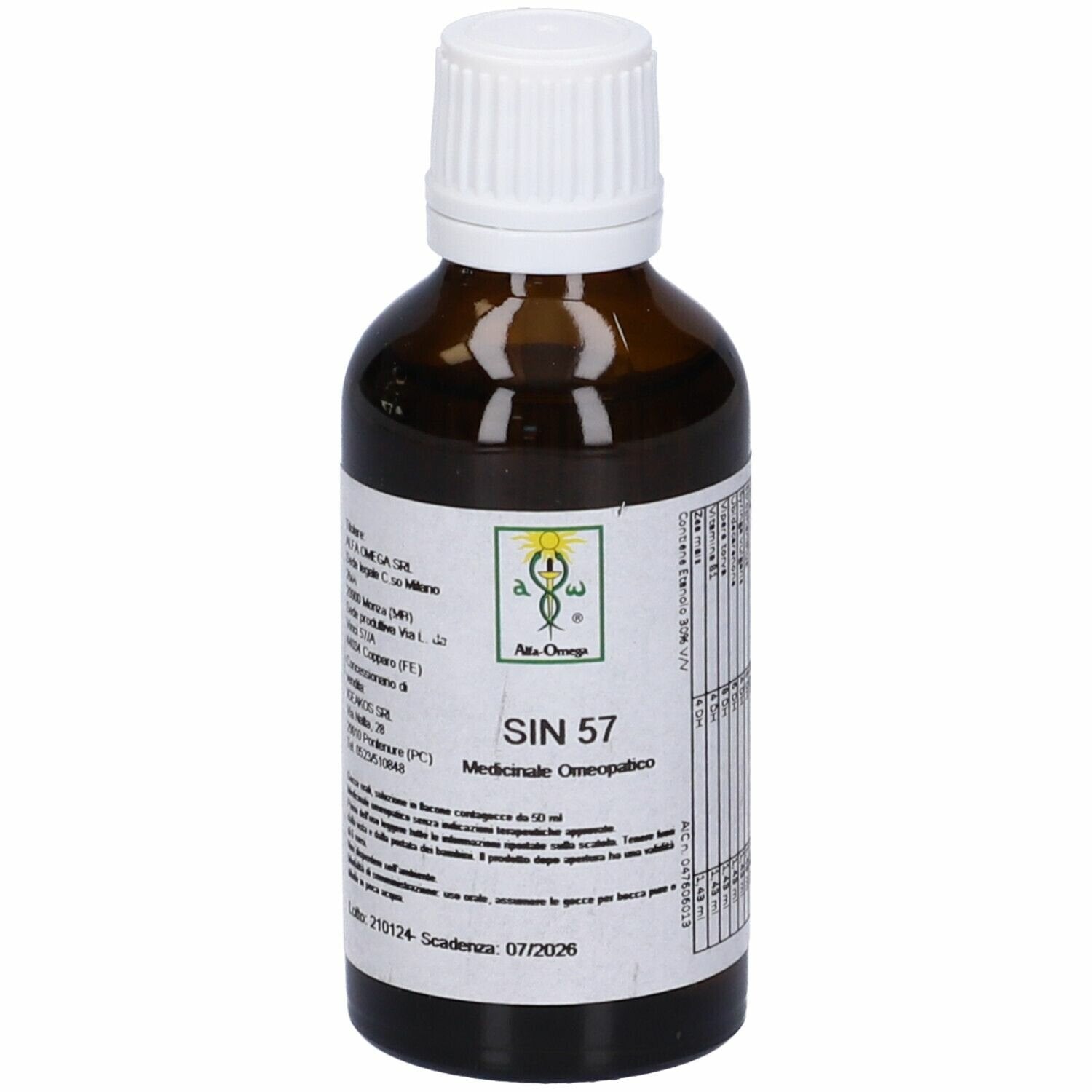 Sin 57 medicinale omeopatico gocce 50ml-1