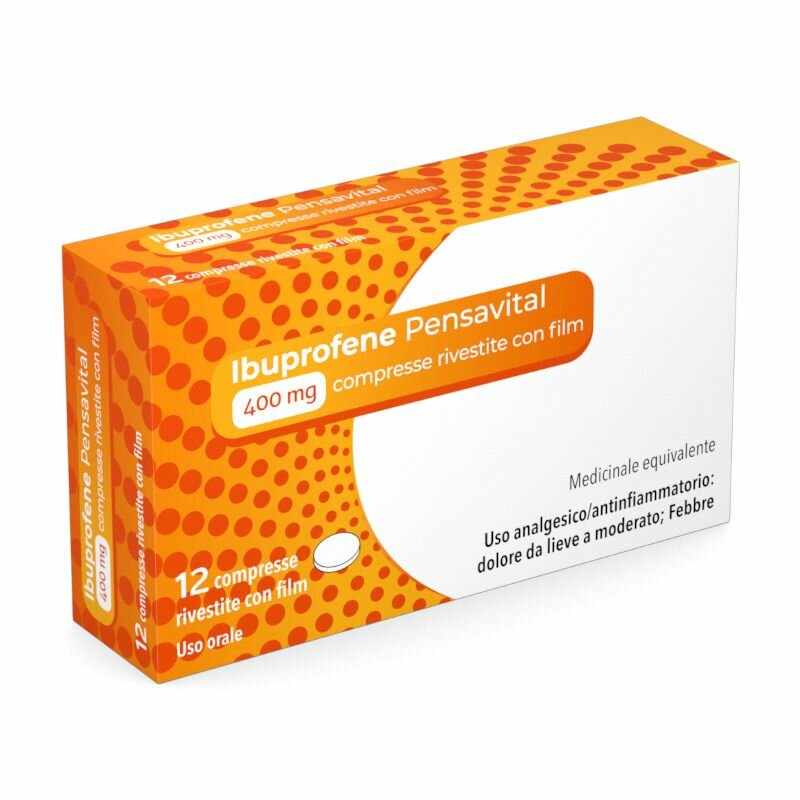 IBUPROFENE PENSA*12CPR 400MG-2