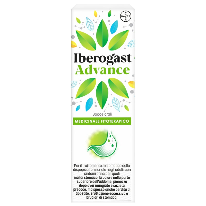 Iberogastadvance Gocce Orali Liquido 1 Flacone in Vetro da 50 ml con Applicatore Contagocce-2