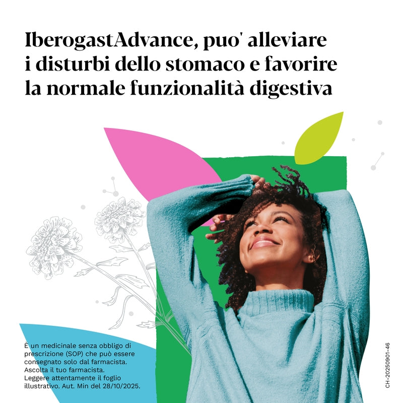 Iberogastadvance Gocce Orali Liquido 1 Flacone in Vetro da 100 ml con Applicatore Contagocce-4