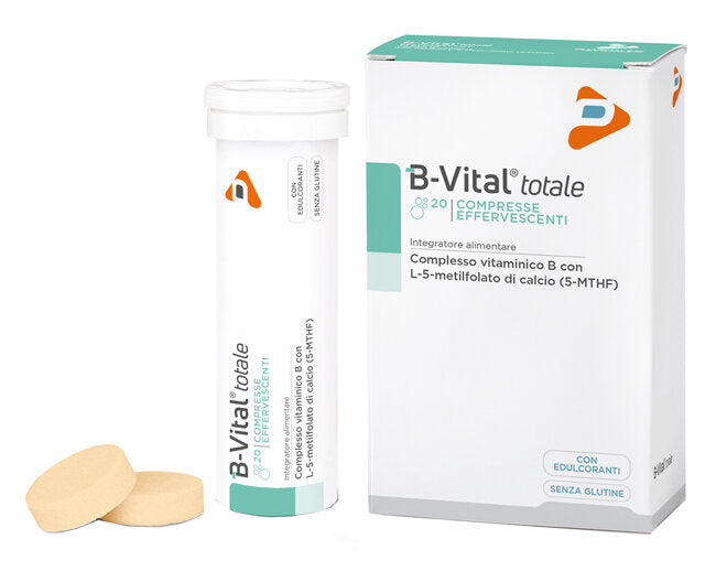 B-Vital Totale utile per le donne in gravidanza gusto Arancia 20 compresse effervescenti-2