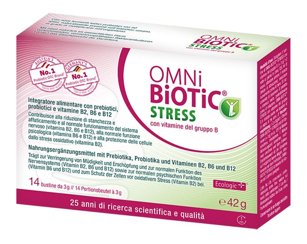 Omni Biotic Stress Vitamine Gruppo B 14 Bustine Da 3g-1