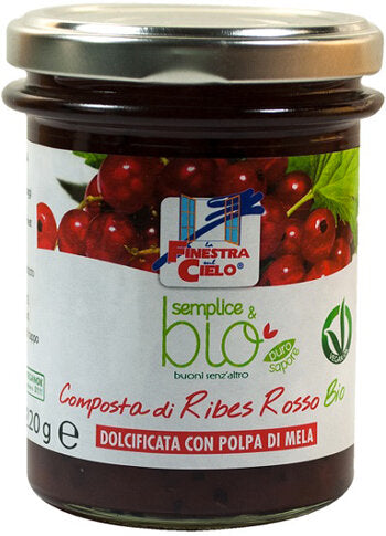La Finestra Sul Cielo Composta Ribes Rosso Bio 220g-2