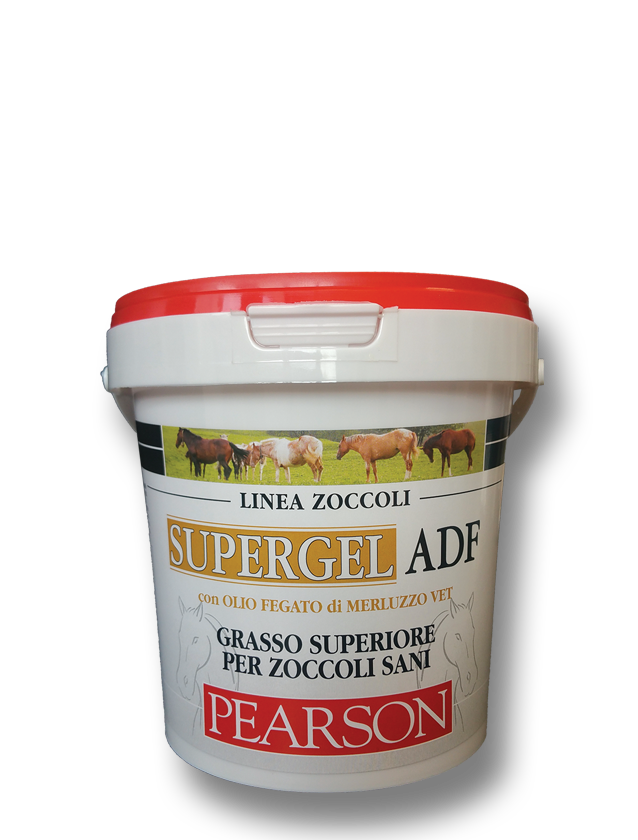 Guglielmo Pearson Supergel ADF Grasso Superiore Giallo Olio Di Fegato Di Merluzzo Per Zoccoli Equini-1