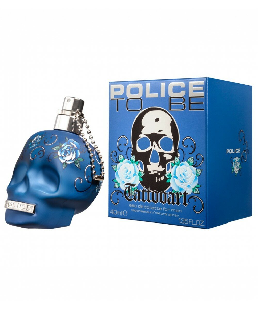 Police To Be Tattooart Eau De Toilette For Man 40ml-2