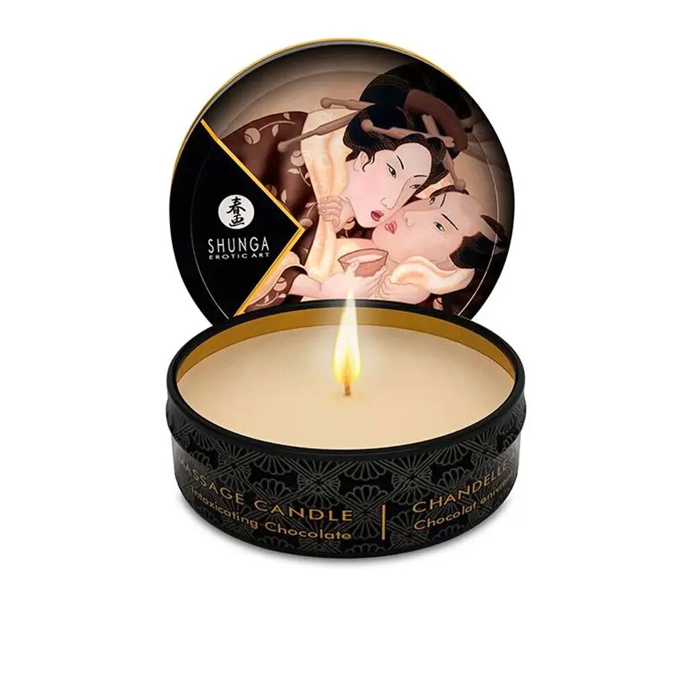 Shunga Candela Massaggi Cioccolato 30ml-1