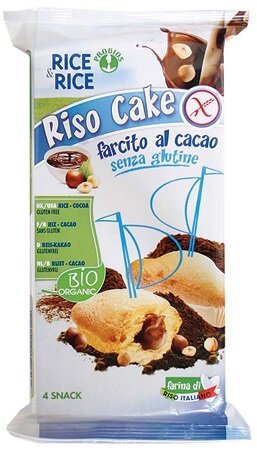 R&R RISO CAKE CACAO 4X45G-2