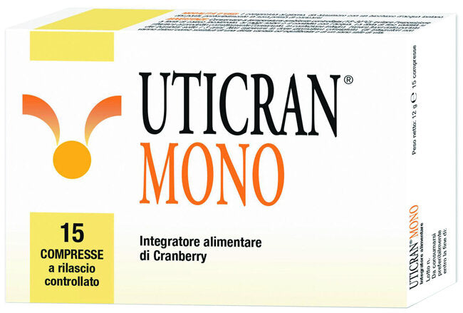 Uticran Mono integratore di Cranberry 15 compresse-2
