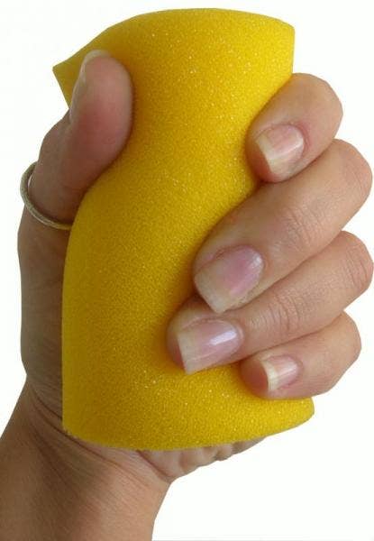 Cilindro Anti-Stress Giallo Scuro-1