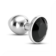 Crushious Plug Anale Bijou Gioiello Nero Grande-1