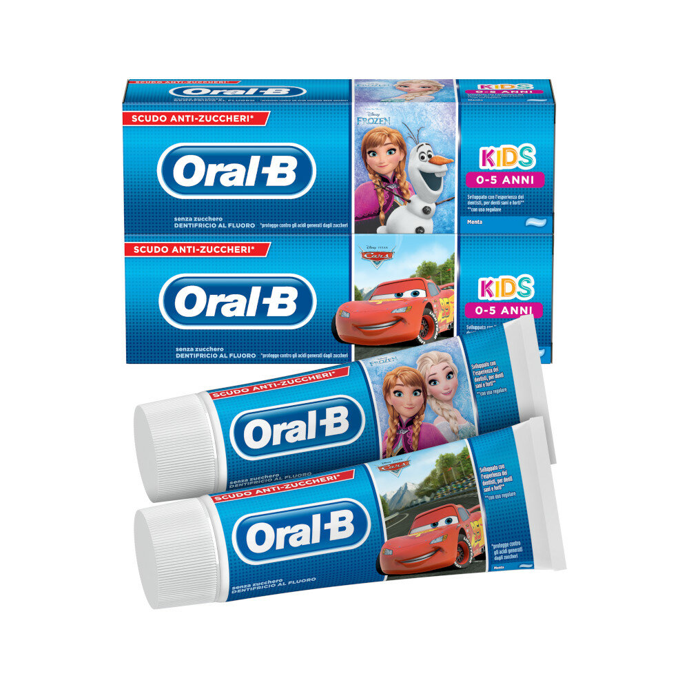 Oral-B Kids Dentifricio per bambini 0-5 anni 75ml gusto menta Disegni Assortiti-2