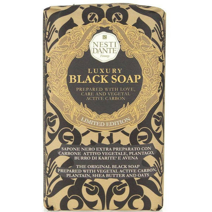 Nesti Dante Luxury Black Soap Sapone Nero 250g-2