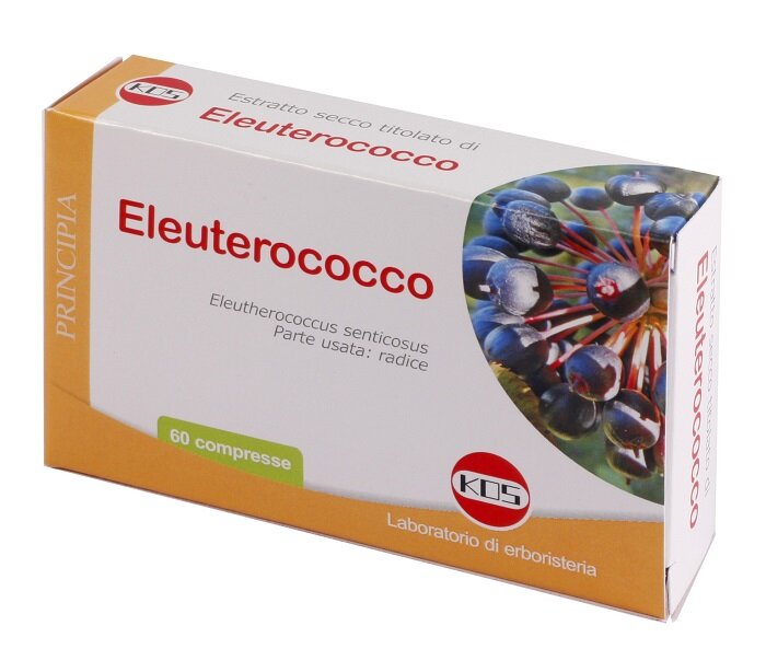 Kos Eleuterococco Estratto secco integratore alimentare 60 compresse-2