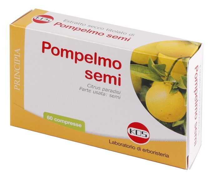 Kos Pompelmo Semi Estratto secco integratore alimentare 60 compresse-2
